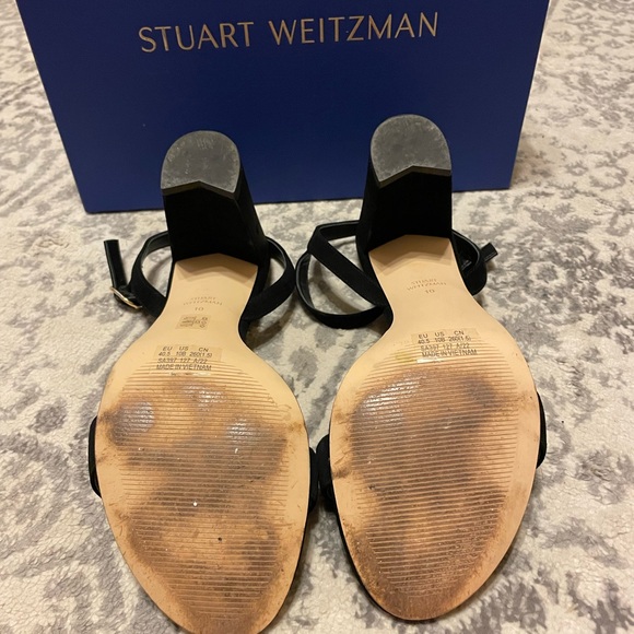 Stuart Weitzman Black Heels - Picture 2 of 8